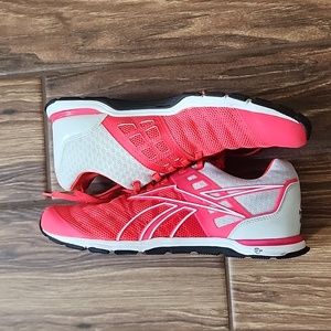 REEBOK CROSSFIT NANO SPEED CHERRY MESH RED GREY TRAINING SHOE SIZE 6.5